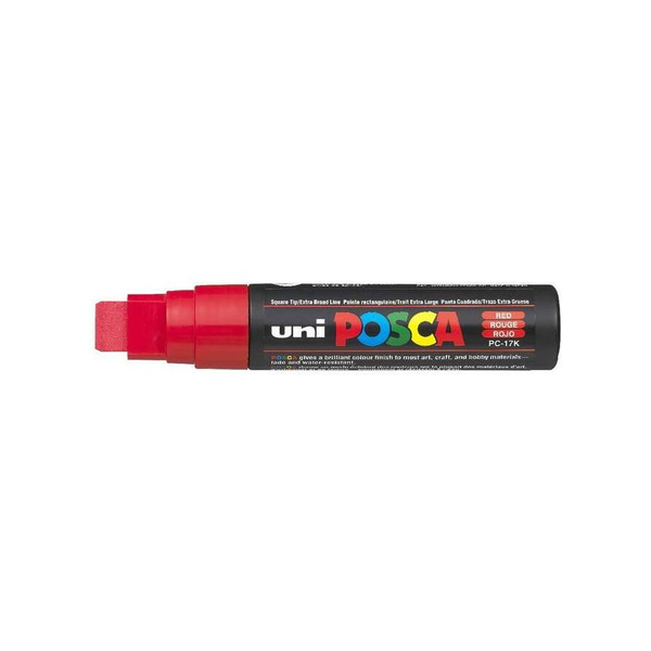 Uni POSCA PC-17K piros marker