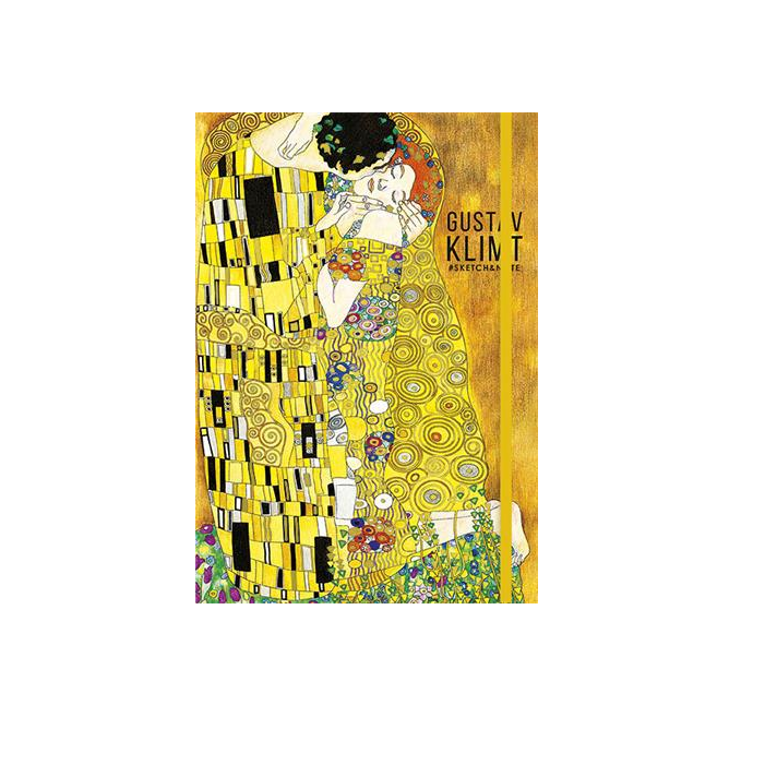Shkolyaryk Klimt&VanGogh 80 lapos A5 pontrácsos Skiccfüzet (A5-3C-080-359D)