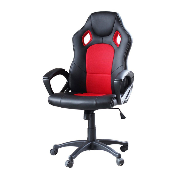TIMELESS Office Gamer szék piros, állítható magasság