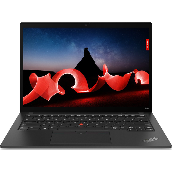 Lenovo ThinkPad T14s AMD Ryzen™ 5 PRO 7540U Ноутбук 35,6 см (14") WUXGA 16 GB LPDDR5x-SDRAM 512 GB SSD Wi-Fi 6E (802.11ax) Windows 11 Pro Черен