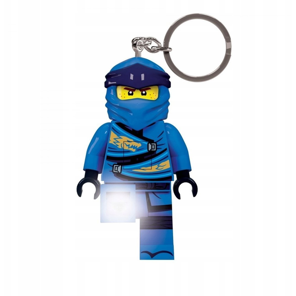 Kulcstartó, LED világítással, LEGO "Ninjago Legacy Jay"