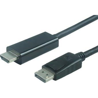 PREMIUMCORD DisplayPort 1.2/1.2a HDMI 2.0 Átalakító Fekete 3m kportadk04-03 (kportadk04-03)