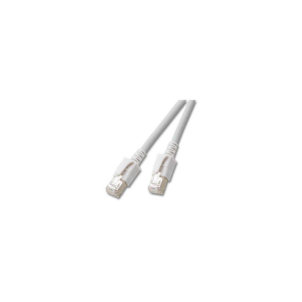 EFB RJ45 Patchkabel S/FTP, Cat.6, VC LED, 3,00m, grau (DCK1001GR.3)
