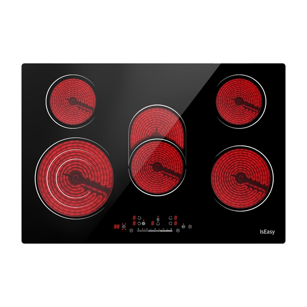 ISEASY LT5-02 Kerámia/elektromos főzőlap Fekete