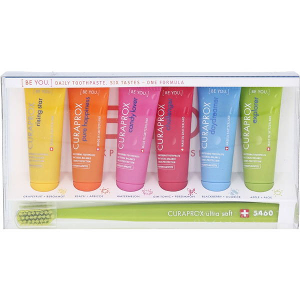 Curaprox Be You 6× 10 ml + Curaprox CS 5460