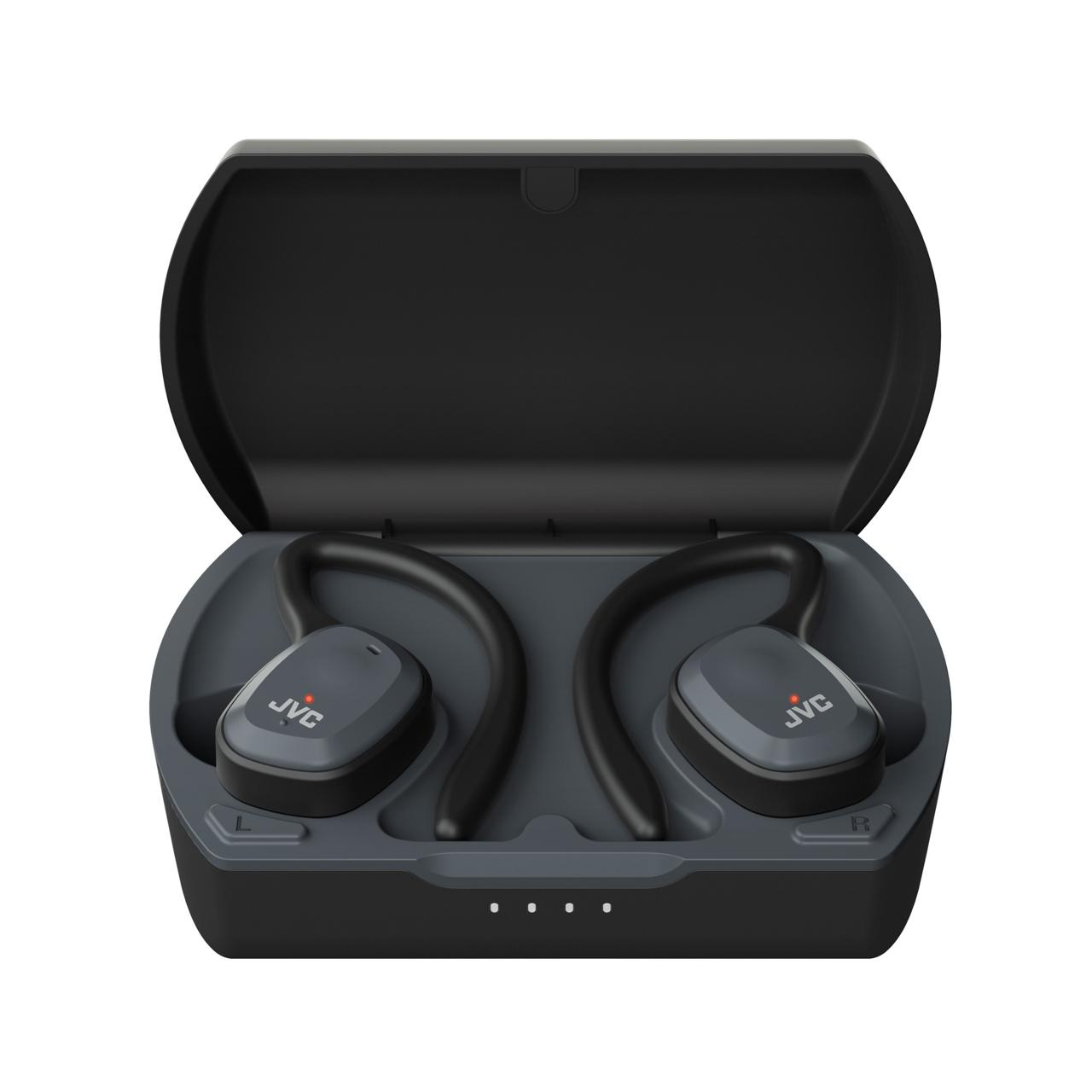 JVC HA-ET45T Bluetooth Headset - Fekete (HAE-T45TBU)