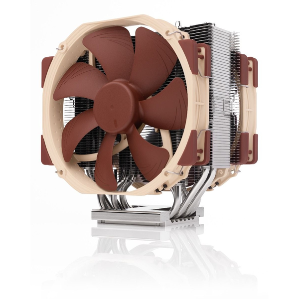 Vzduchové chlazení procesoru CPU Noctua NH-U14S TR5-SP6 2x 140mm Hnědá
