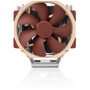 Vzduchové chlazení procesoru CPU Noctua NH-U14S TR5-SP6 2x 140mm Hnědá