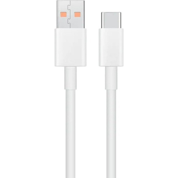 Originalni kabel Xiaomi USB v USB-C 6A, hitro polnjenje in sinhronizacija - bel