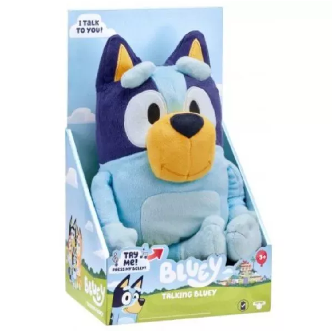 Bluey: Beszélő plüssfigura - 33 cm (BLU17632)