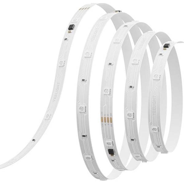 Yeelight Tira De Luz Led Rgbic Inteligente Para Dormitorio, 216 Led, Más De 20 Efectos De Iluminación, Sincronización De Música,