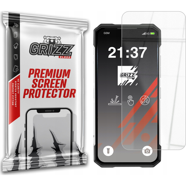  GrizzGlass Szkło hybrydowe GrizzGlass HybridGlass do Doogee S200