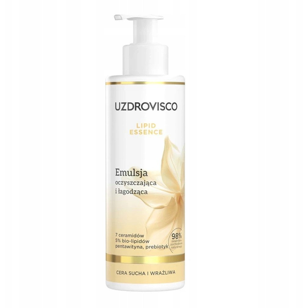 UZDROVISCO_Lipid Essence emulsja oczyszczająca i łagodząca 200ml
