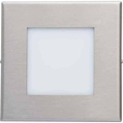 LED-es fali beépíthető lámpa 1 W 230 V, nemesacél, Brumberg 10140203 (10140203)
