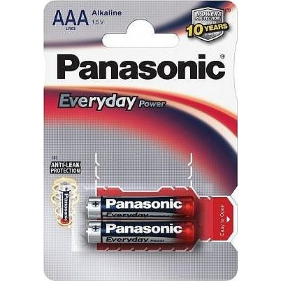 Panasonic AAA (R3) alkáli elem 2 db
