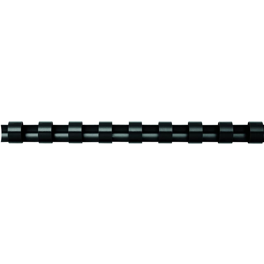 Fellowes 14mm műanyag spirál, 81-100 lapig, fekete (5331902) (fell5331902)