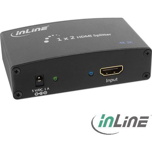 InLine 65009 videó elosztó HDMI 2x HDMI (65009)