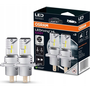 Bombilla Led (juego De 2) H19/h4 12 V 19,0/18,7 W P43t/pu43t-3 Homologación No Vial Ledriving Hl Easy, Blanco 6500 K