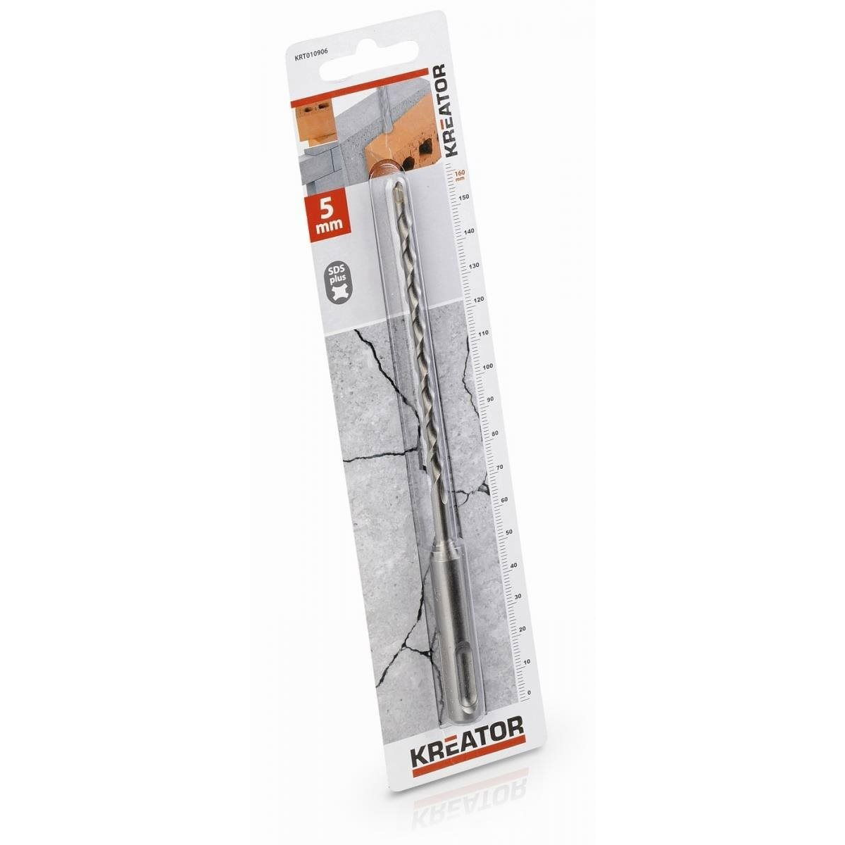 KREATOR KRT010906 SDS Plus beton, 5×160 mm (KRT010906)