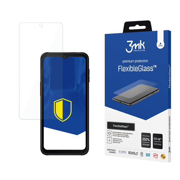 3MK FlexibleGlass екранно фолио, за Samsung Galaxy Xcover 6 Pro, хибридна структура, 7H, 0.3 мм, прозрачно