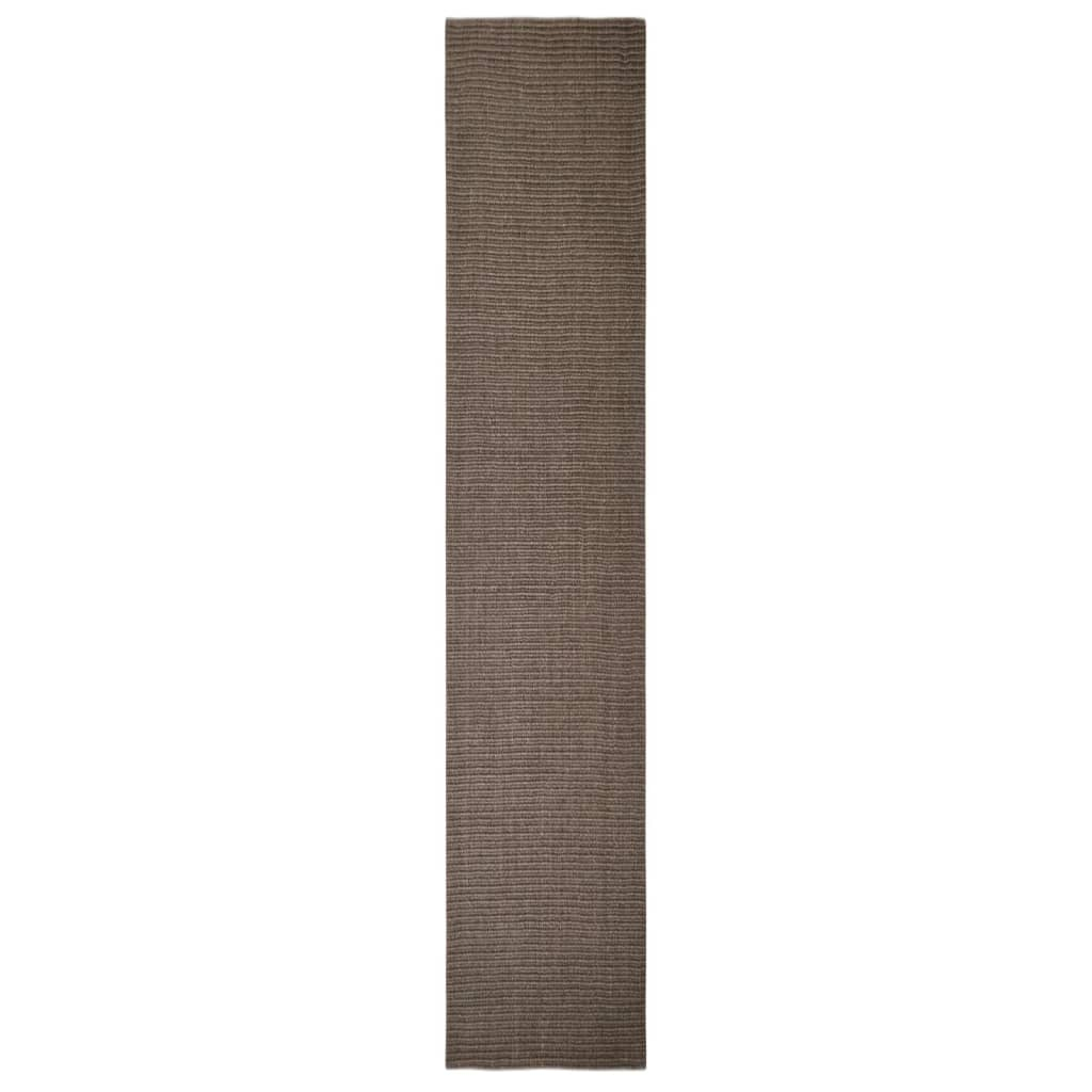 barna természetes szizálszőnyeg 66x350 cm (136339)