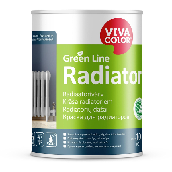  VivaColor PAINT GREEN LINE RADIATOR A 0,9L