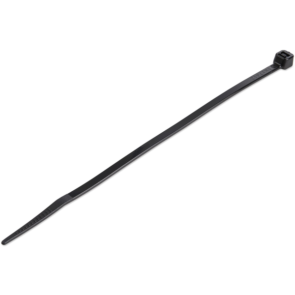 StarTech.com CBMZT6BK kabelbinder Losmaakbare kabelbinder Nylon, Kunststof Zwart 1000 stuk(s)