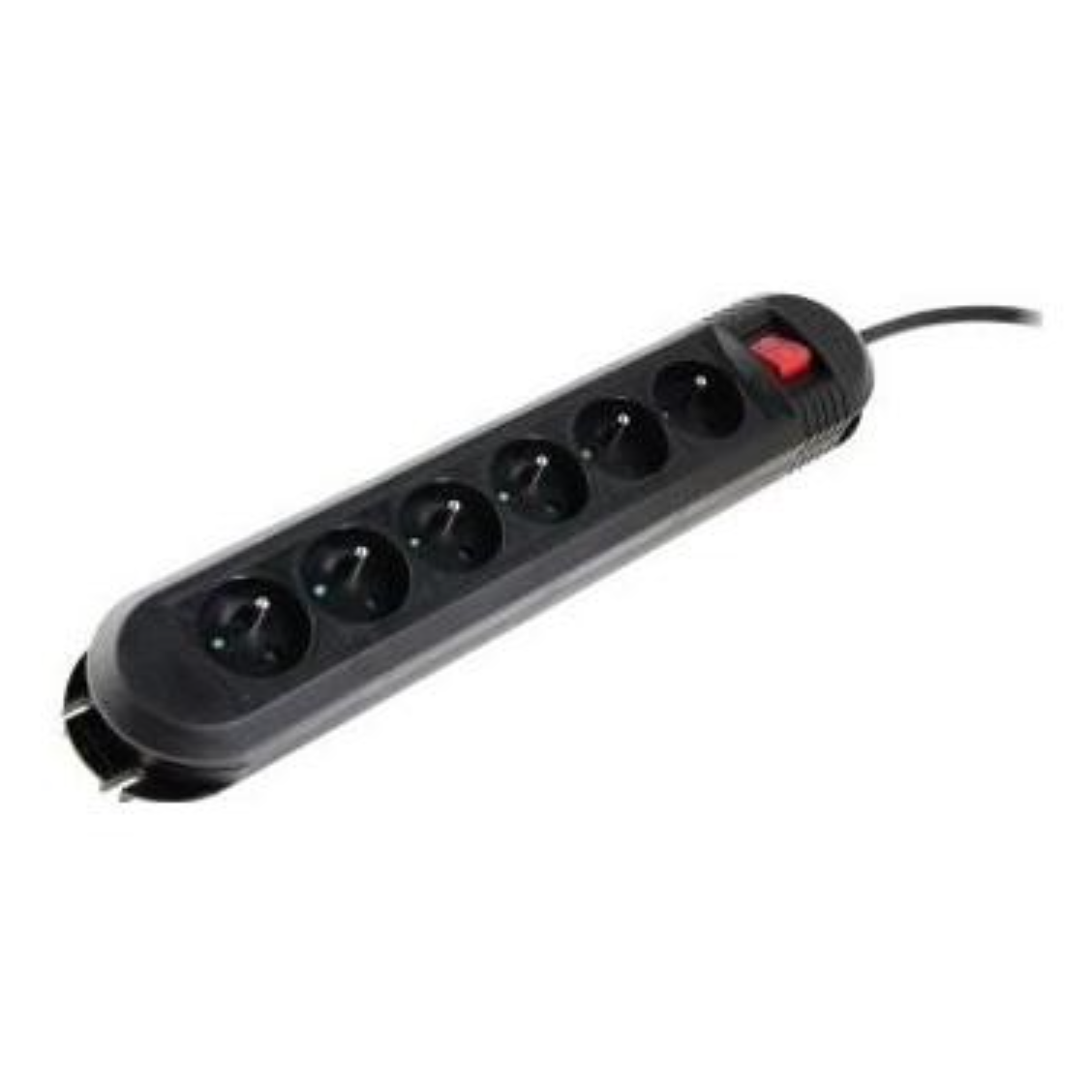 Hama 230V Elosztó 6 aljzatos 3m - Fekete (P2223756)