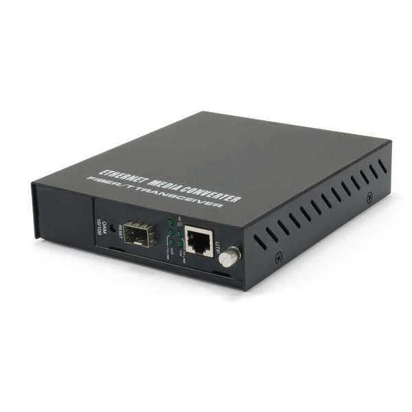 LevelOne FVM-1000 netværksomformer til medie 100 Mbit/s Sort