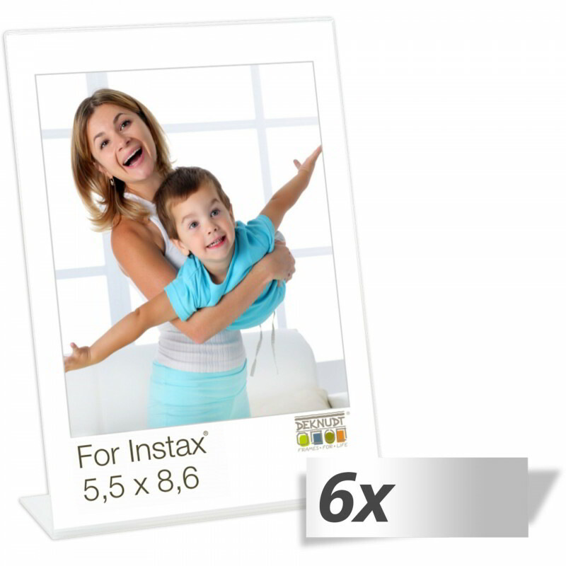 Deknudt S58RL1V 6,5x9 Képkeret - Átlátszó (6db) (S58RL1V_5,5X8,6)