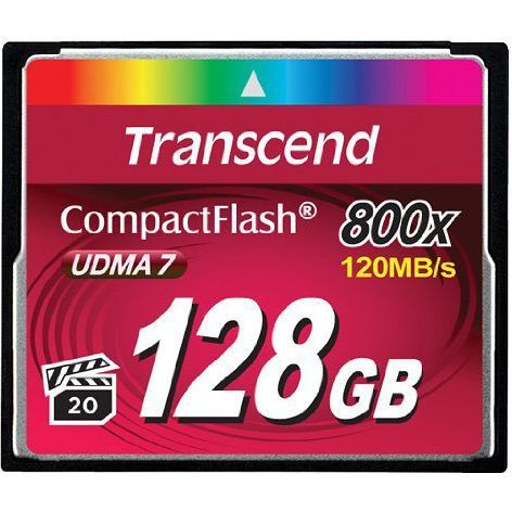 128GB CF CARD (800X TYPE I ) . (TS128GCF800)