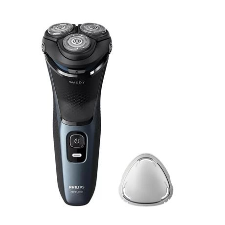 Philips S3144/00 férfi borotva Rotációs/forgófejes borotva Vágó Fekete, Kék