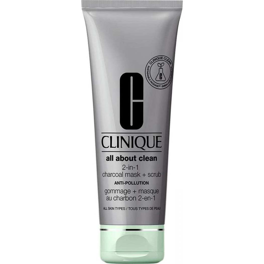 CLINIQUE All About Clean 2-in-1 Charcoal Mask + Scrub 100ml (192333088999)