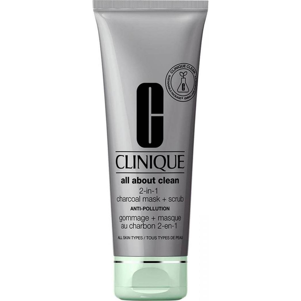 CLINIQUE All About Clean 2-in-1 Charcoal Mask + Scrub 100ml