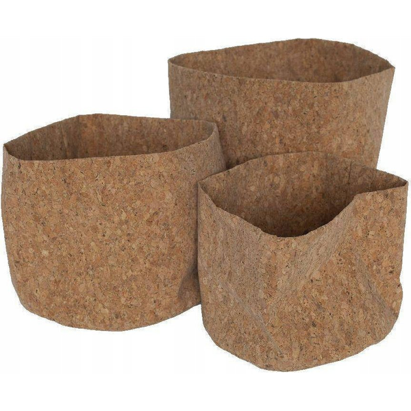 TODAY Kosze do przechowywania Simplicity, cork, 3 pojemniki