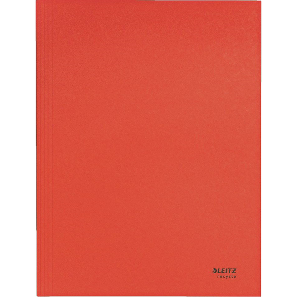 Leitz 39060025 cartella Cartoncino Rosso A4