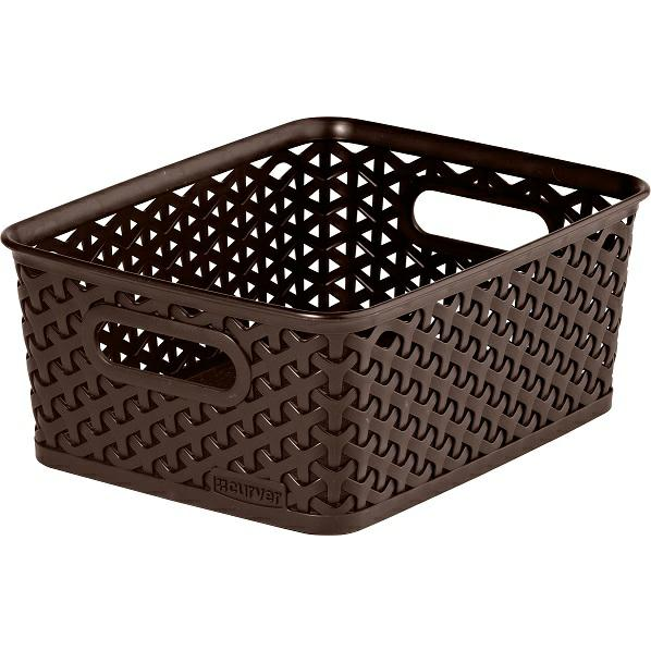 Curver 196895 196895 My Style Rattan Kosár 4L Sötétbarna