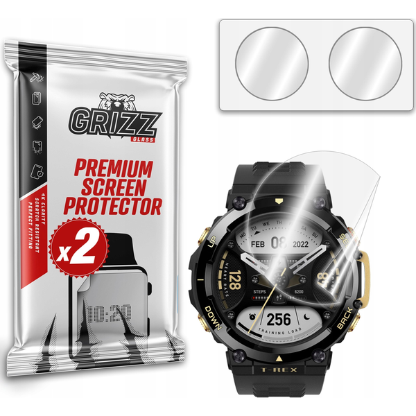  GrizzGlass Folia ceramiczna GrizzGlass CeramicFilm do Amazfit T-Rex 2
