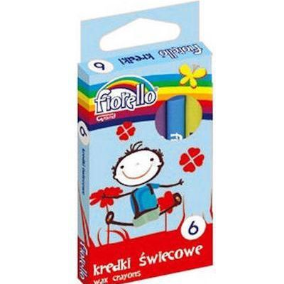 Zsírkréta Fiorello Kerek Hegyezett 6 Színű (241840)
