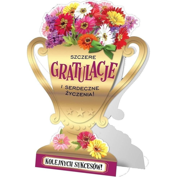  KUKARTKA Karnet Primus 0143 Gratulacje