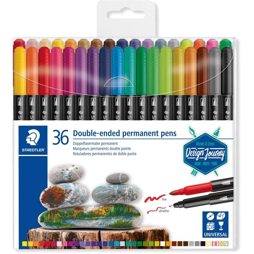 Staedtler Design Journey permanent 36 db/csomag bliszteres művészeti marker (3187 TB36)