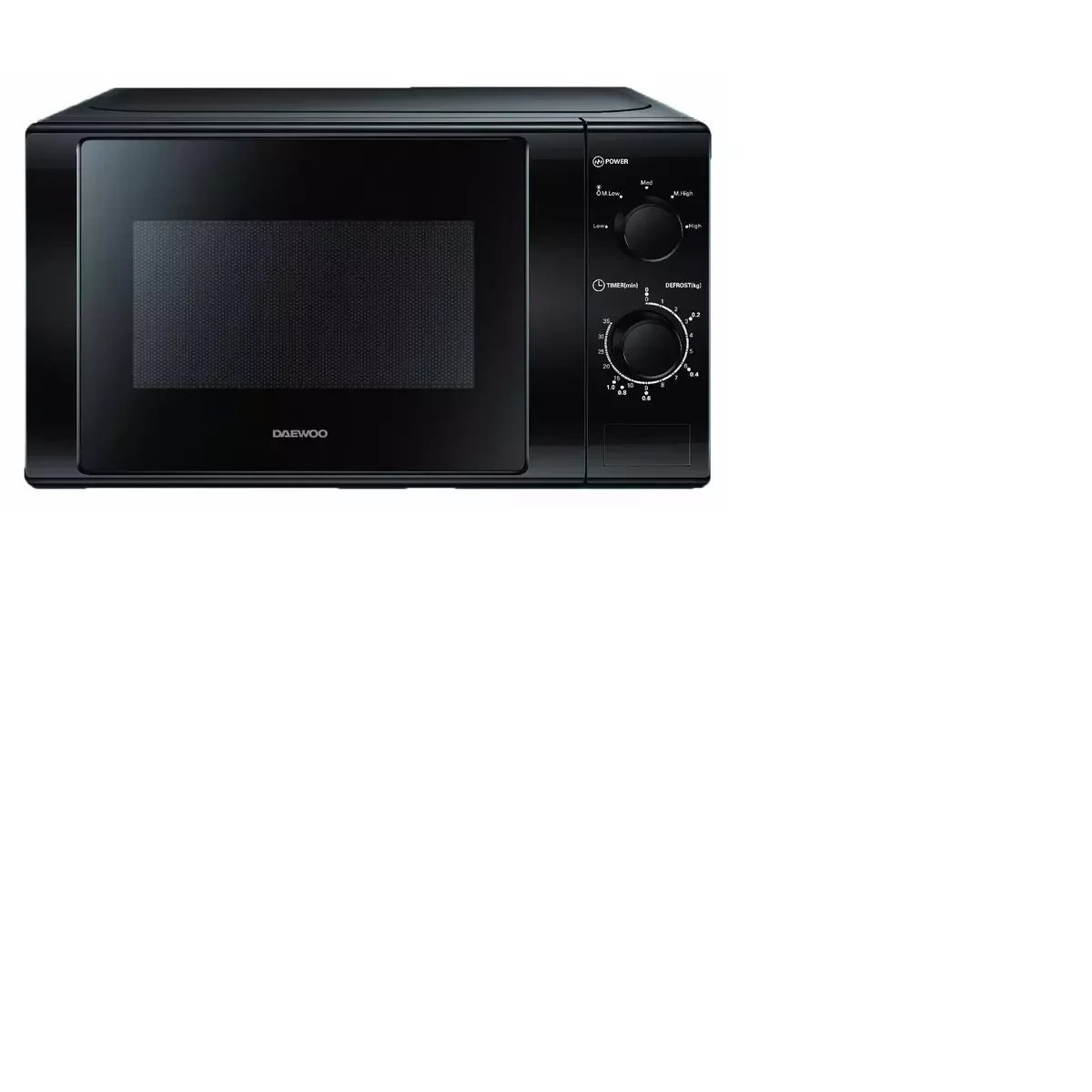 Daewoo DM-2012MB Mikrohullámú Sütő - 700 W - Fekete (DM2012MB)