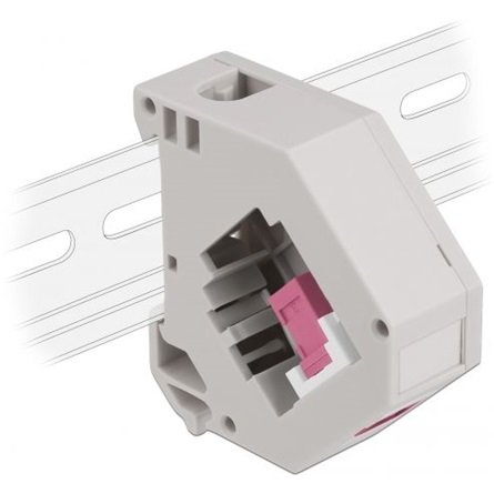 Delock DIN sín adapter Keystone SC Simplex anyával (87182) (87182)