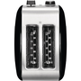 Тостер KitchenAid 5KMT2115EOB, 2 гнезда и 5 степени на запичане, 1100W, onyx black