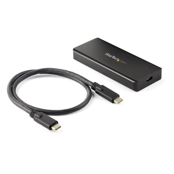 StarTech.com M2E1BRU31C behuizing voor opslagstations SDD-behuizing Zwart