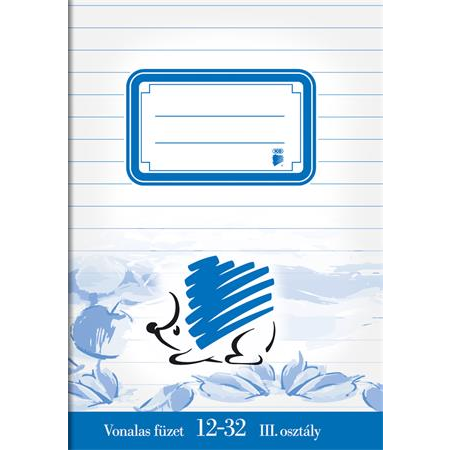 ICO Süni 32 lapos A5 vonalas füzet 3. osztály (7500050000)