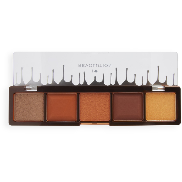 I HEART REVOLUTION Mini Chocolate Shadow Palette Milk Chocolate Fudge