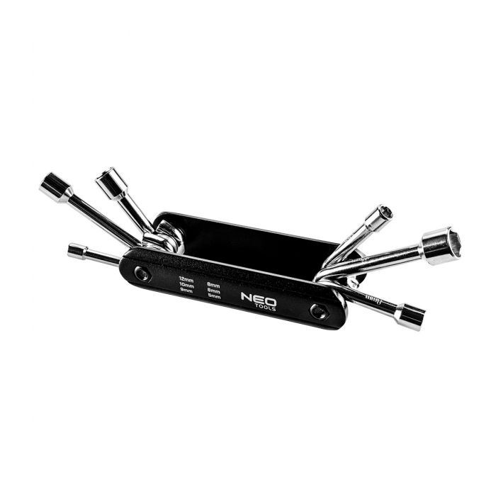 NEO Tools 09-570 Dugókulcskészlet összecsukható 6 részes (09-570)
