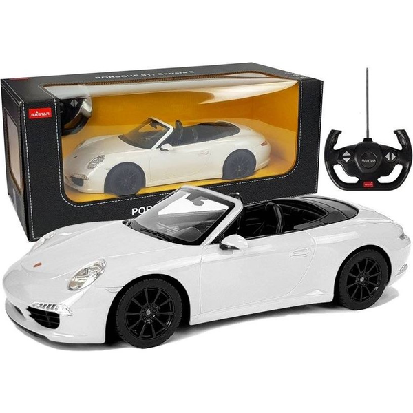Rastar Auto R/C Porsche 911 Carrera S Rastar 1:12 Białe