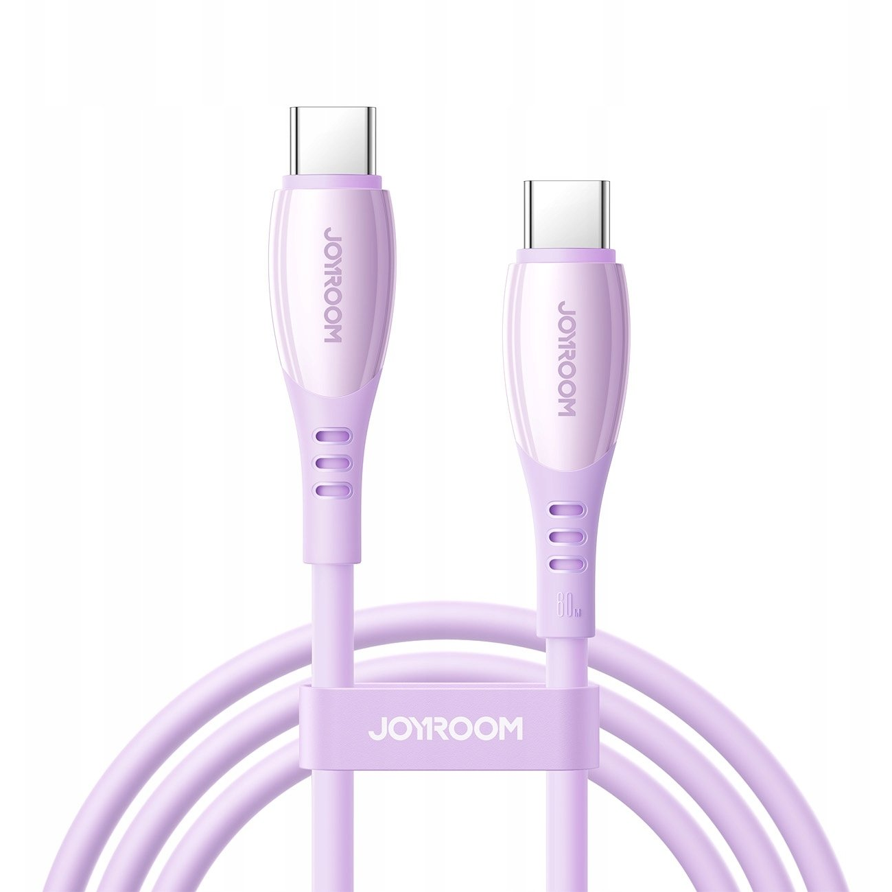 Kábel Joyroom USB typ C - USB typ C 1,2 m fialový